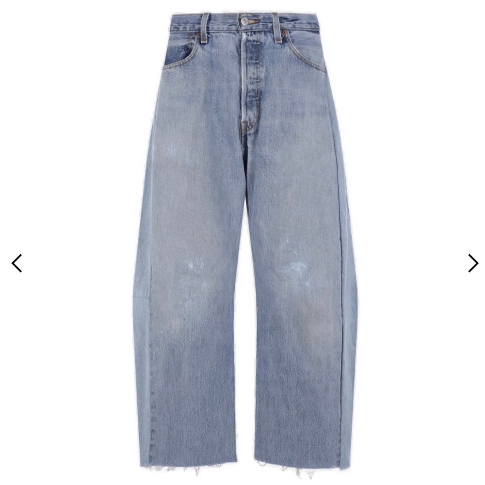 B sides lasso jeans rework - vintage indigo mix size 30